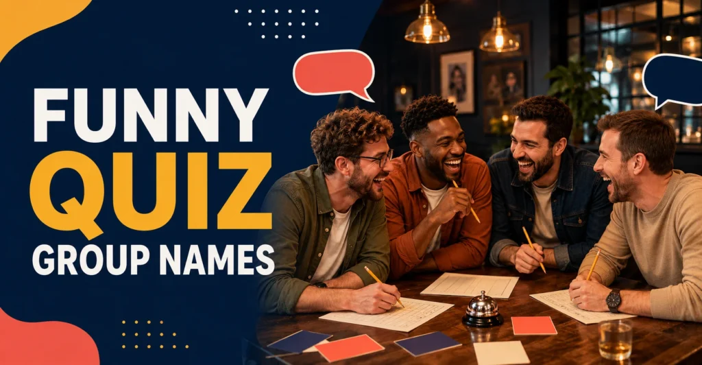 Funny Quiz Group Names
