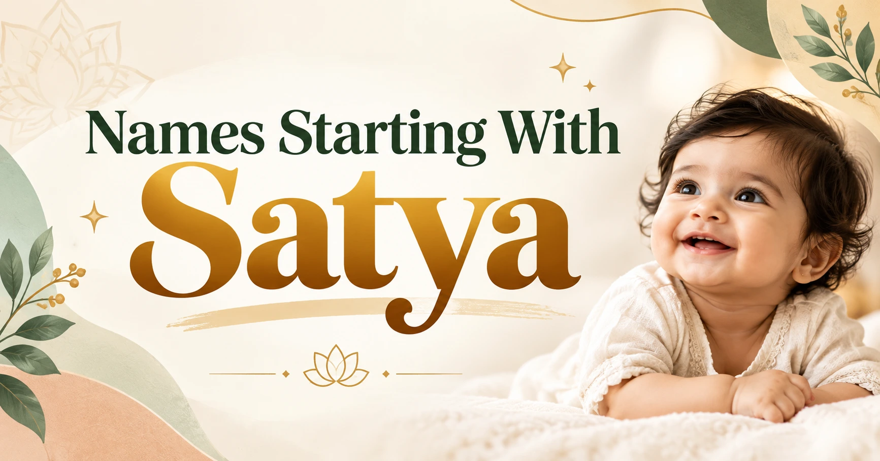 Names Starting With Satya